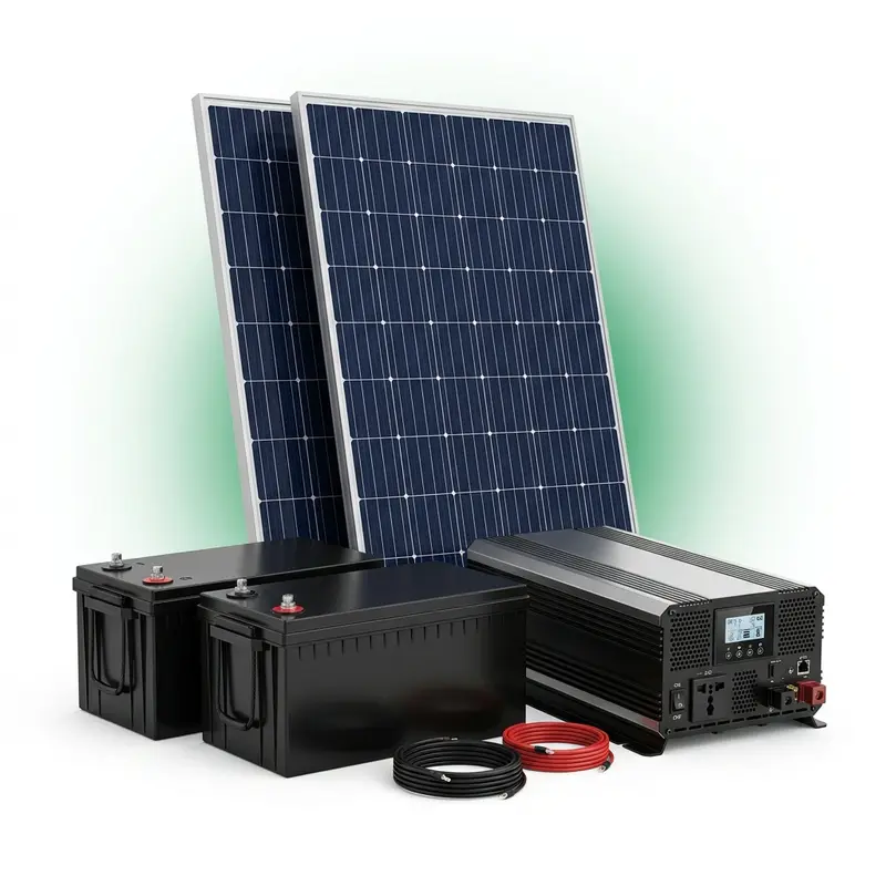 Kit Solar Negocio — kit de energía solar de Compra Solar